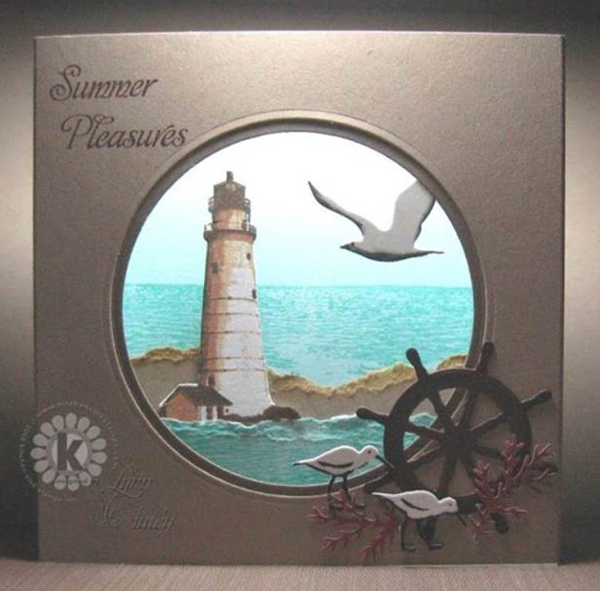 Download Lighthouses Sea Cliffs Stamp Multi Step Layer Kitchen Sink Stamps