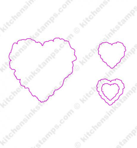 svg for make a sweet heart roses stamp set